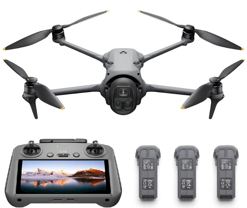 DJI Mavic 4 Pro Fly More Combo (DJI  RC 2) dronas