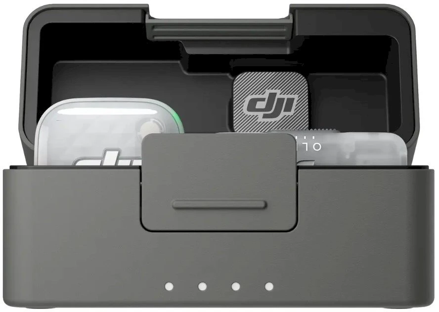 DJI Mic Mini 2S (1 TX + 1 Mobile RX + įkrovimo Dėklas)