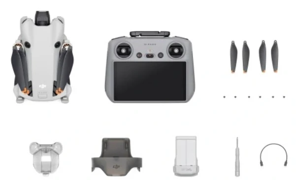 Dronas DJI Mini 4 Pro (Su DJI RC 2 valdymo pultu)