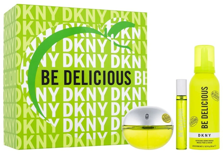 DKNY Be Delicious EDP parfumuotas vanduo rinkinys moterims, 100 ml