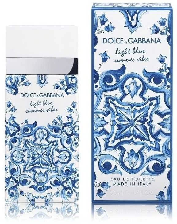 Kvepalai moterims Dolce & Gabbana Ladies Light Blue Summer Vibes EDT, 50 ml