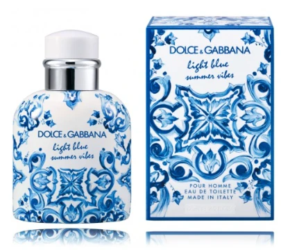 Kvepalai vyrams Dolce & Gabbana Light Blue Summer Vibes Pour Homme EDT, 125 ml