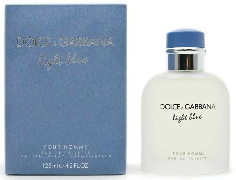 Dolce&Gabbana Dolce & Gabbana Light Blue for Men (Kvepalai Vyrams) EDT - 125ml - (BE PAKUOTĖS)