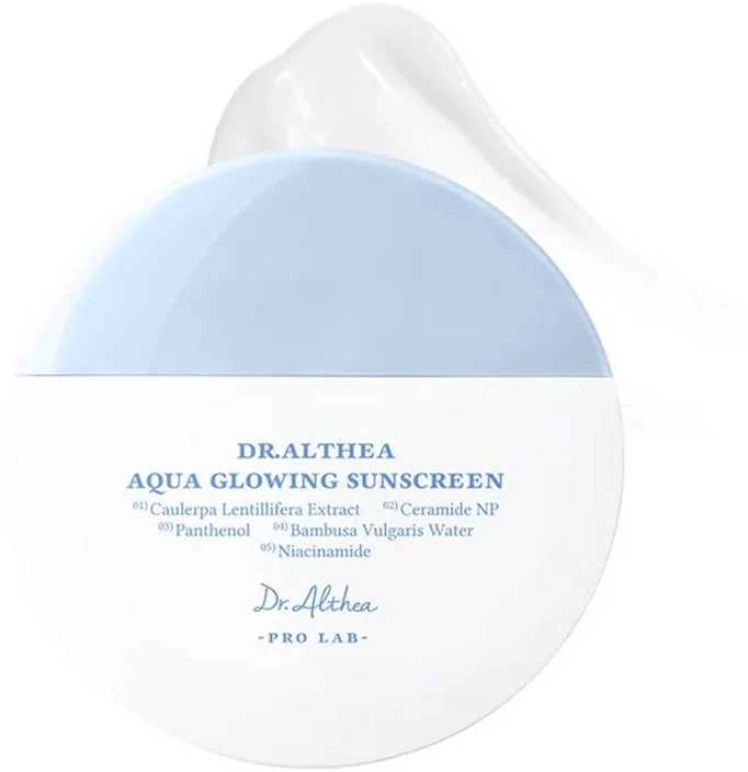 Dr. Althea Pro Lab Žalias Tea Fresh Sunscreen SPF50 PA++++ - kasdienis veido apsauginis kremas , 45 ml