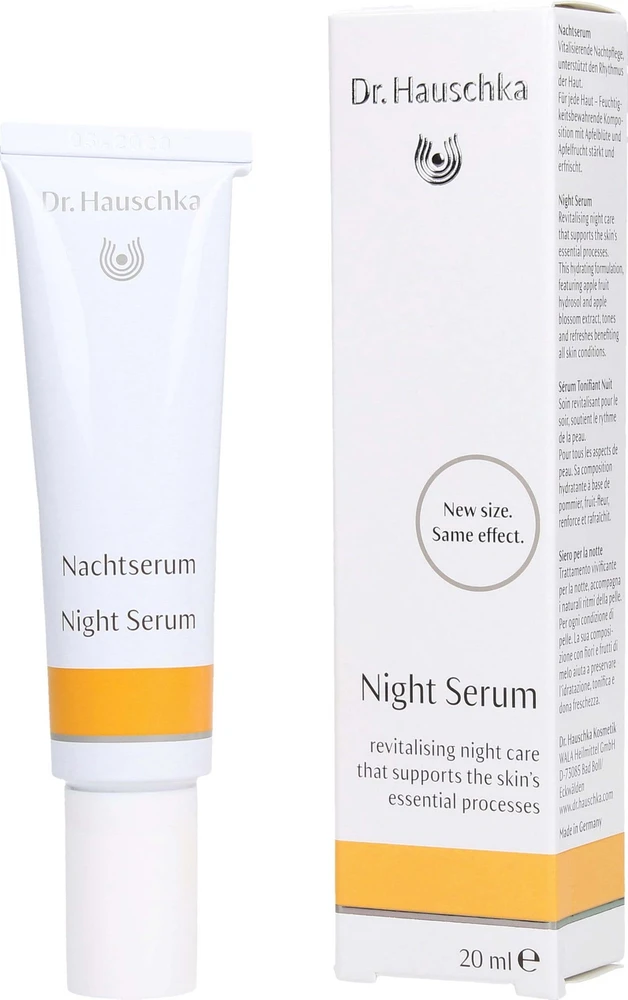 Dr. Hauschka Night Serum naktinis veido serumas, 20 ml