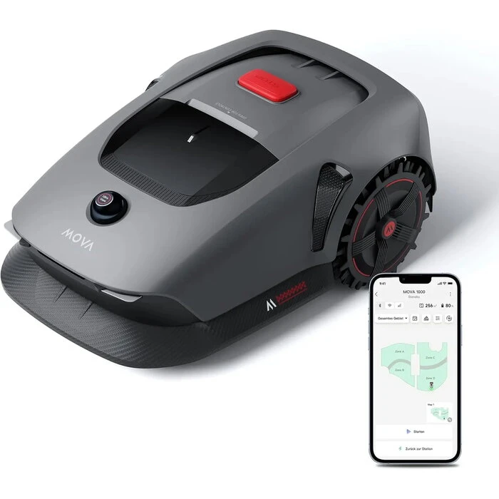 Vejos robotas Mova M1000, 10 arų