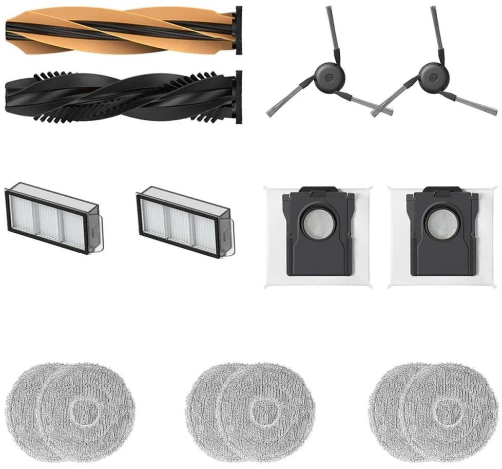 Priedų rinkinys RAK64-1 Dreame dulkių siurbliams - robotams  X50 Ultra/X50 Master/L50 Ultra/L50 Pro Ultra/L40s Ultra/L40s Pro Ultra/X50 Ultra Complete/X50s Ultra/X50s Ultra Complete/X50s Master/L50s Ultra RAK64-1