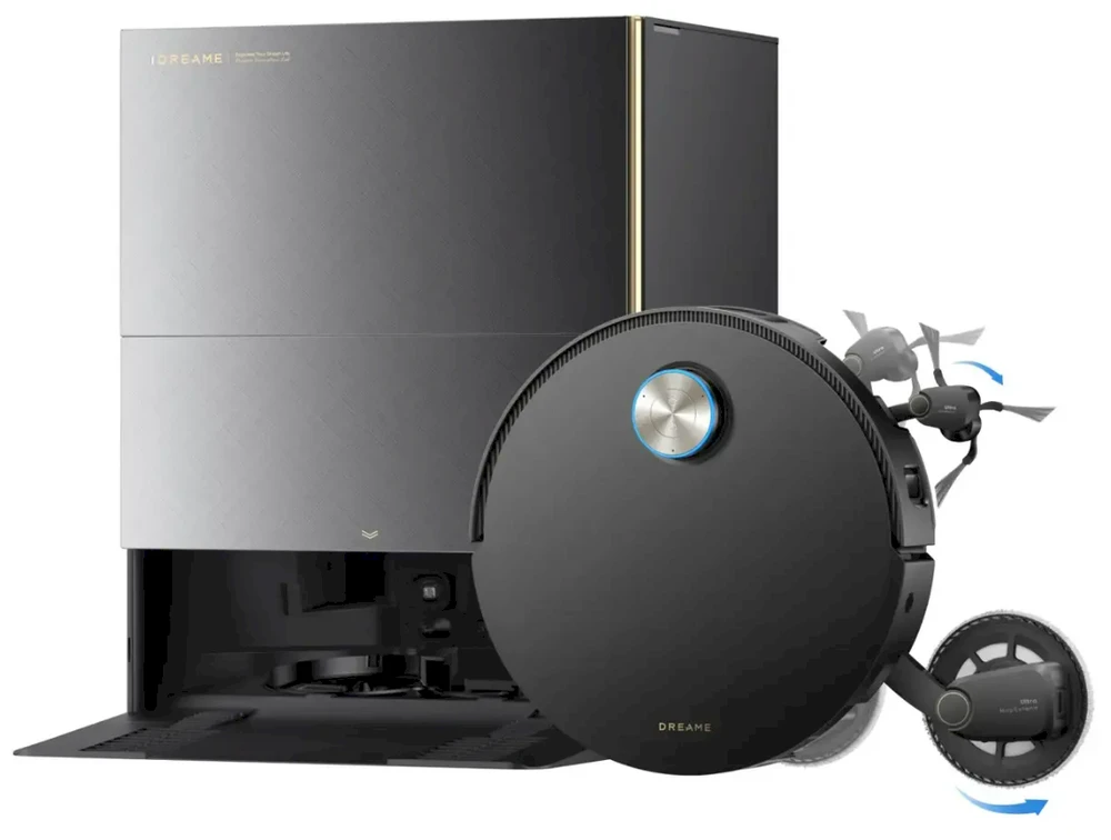 Dulkių siurblys - robotas Dreame X60 Pro Ultra Complete, juodas