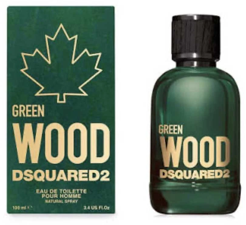 Dsquared2 Žalias Wood EDT tualetinis vanduo vyrams, 30 ml