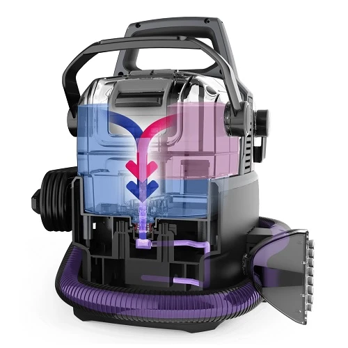 Dulkių siurblys Bissell | Nešiojamas kilimų ir apmušalų valiklis | SpotClean C9 Pro | Veikia su laidu | Skalbimo funkcija | 400 W