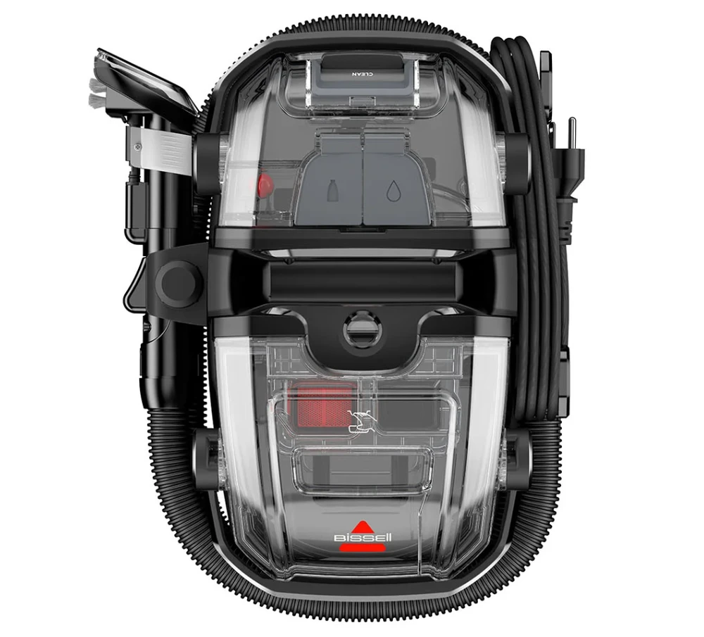 Dulkių siurblys Bissell | Nešiojamas kilimų ir apmušalų valiklis | SpotClean C9 Pro | Veikia su laidu | Skalbimo funkcija | 400 W