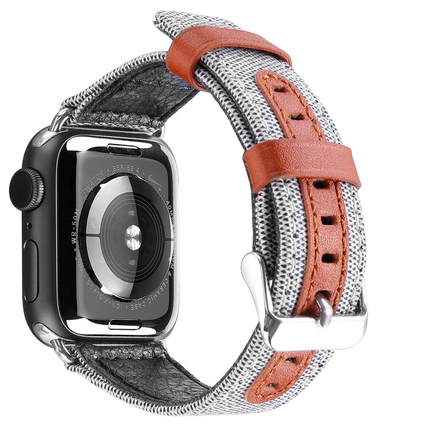 Dux Ducis Canvas Leather Band For Apple 