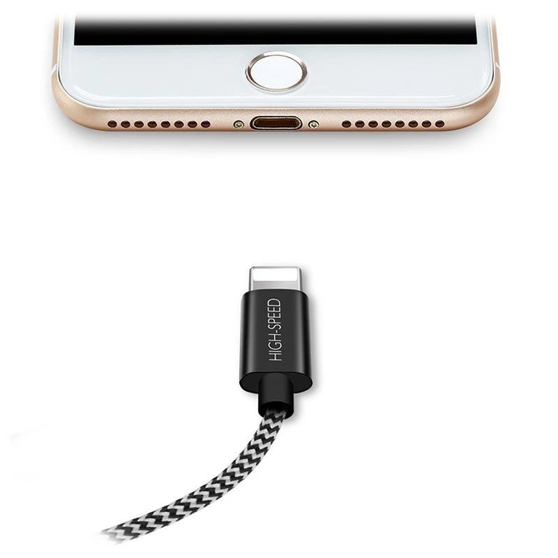 USB laidas Dux Ducis K-ONE Lightning FastCharging 2.0m