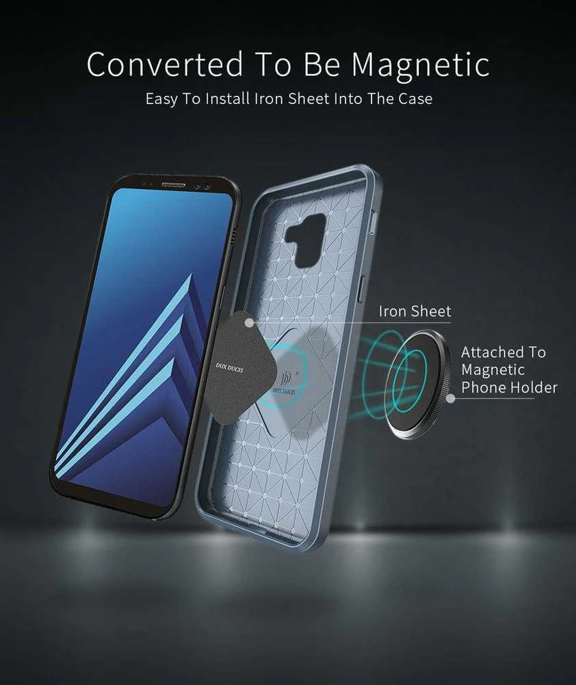 Dux Ducis Mojo dėklas skirtas Samsung J400 Galaxy J4 (2018), rožinis
