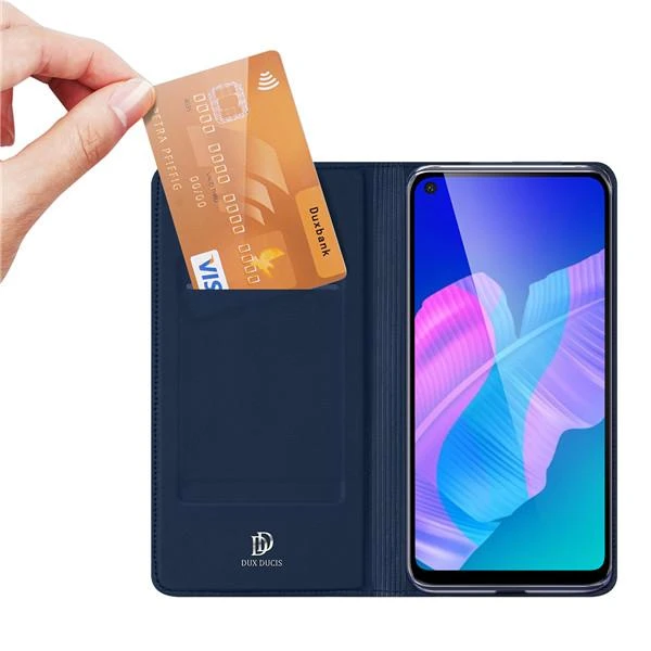 Dux Ducis Magnetinis dėklas Huawei P40 LITE E, Mėlynas