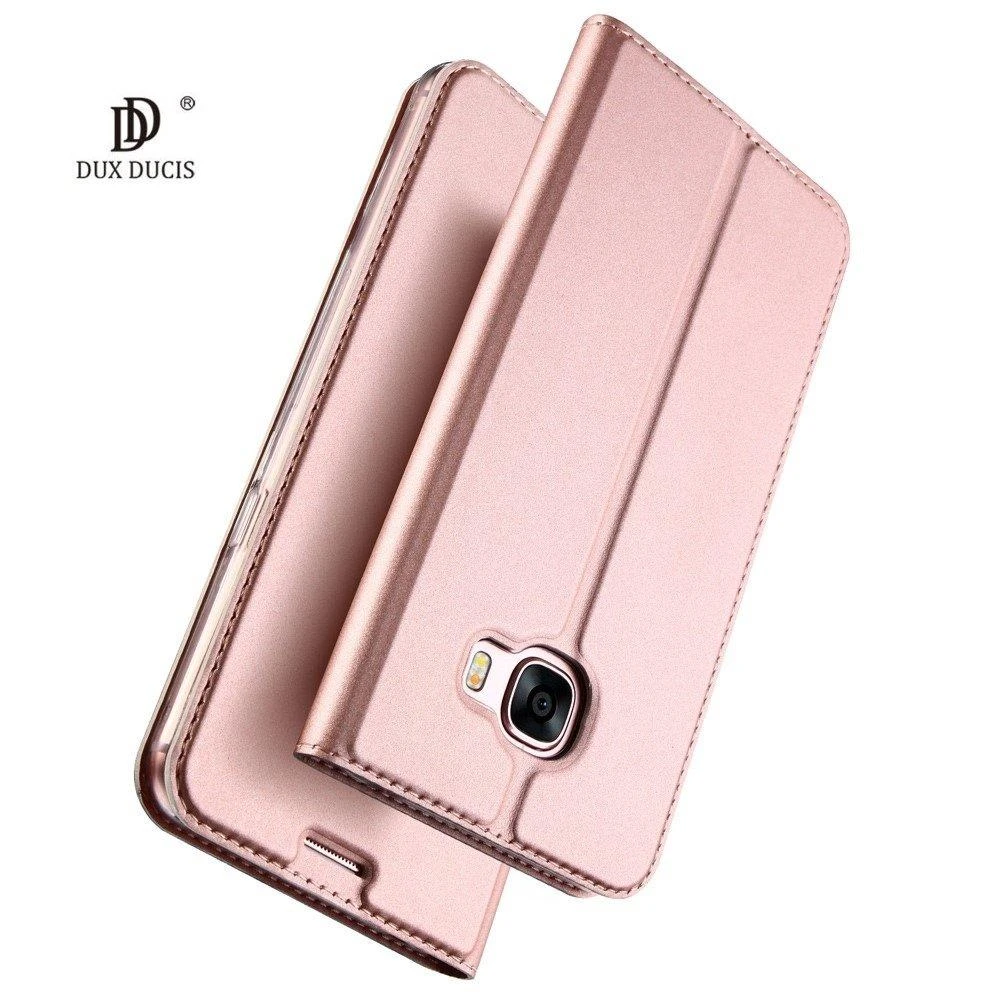 Dux Ducis Premium atverčiamas dėklas skirtas Samsung Galaxy S20 Ultra, rožinis