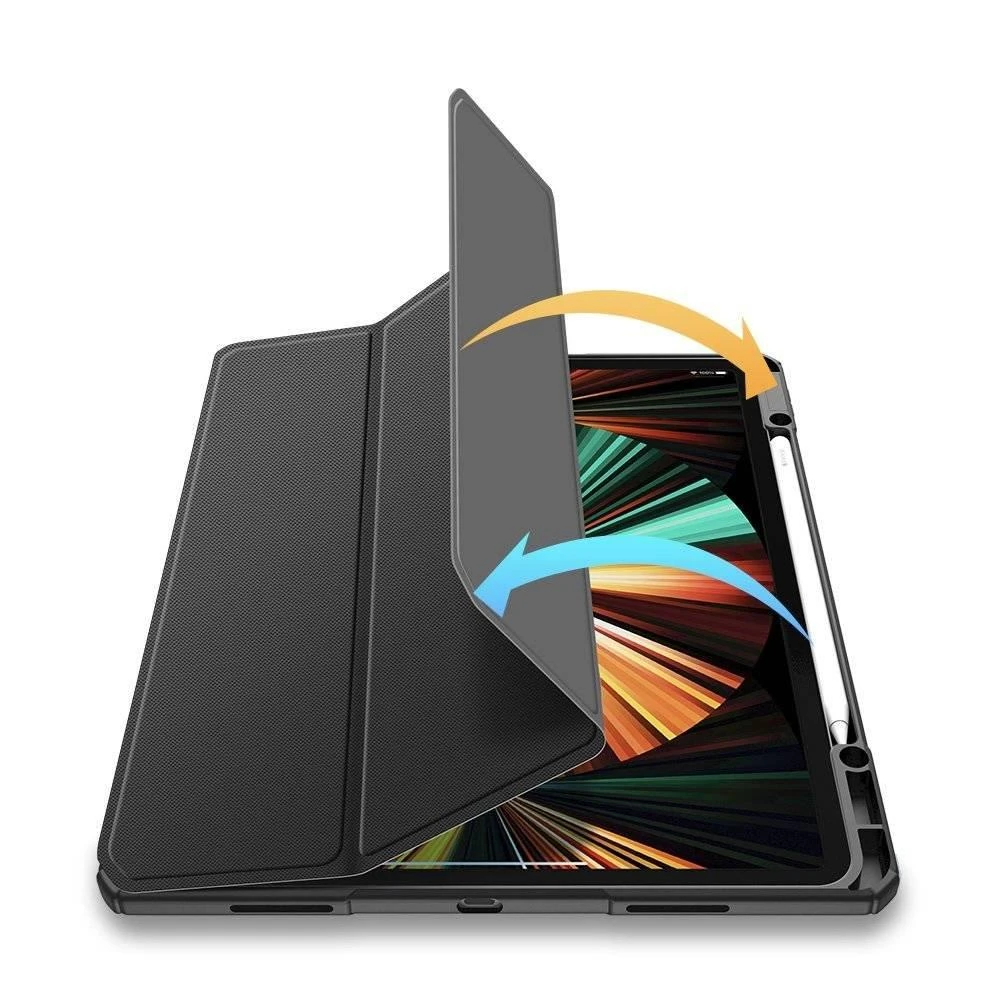 Dėklas Dux Ducis Toby Apple iPad Air 13 M2/M3/M4 2024/2025/2026 juodas