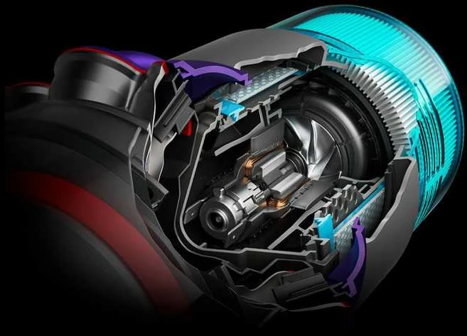 Belaidis dulkių siurblys Dyson Gen5detect Absolute, Violetinės / metalo spalvos