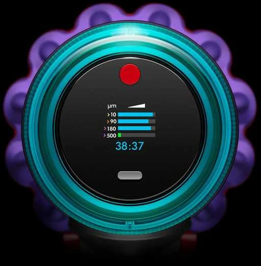 Belaidis dulkių siurblys Dyson Gen5detect Absolute, Violetinės / metalo spalvos