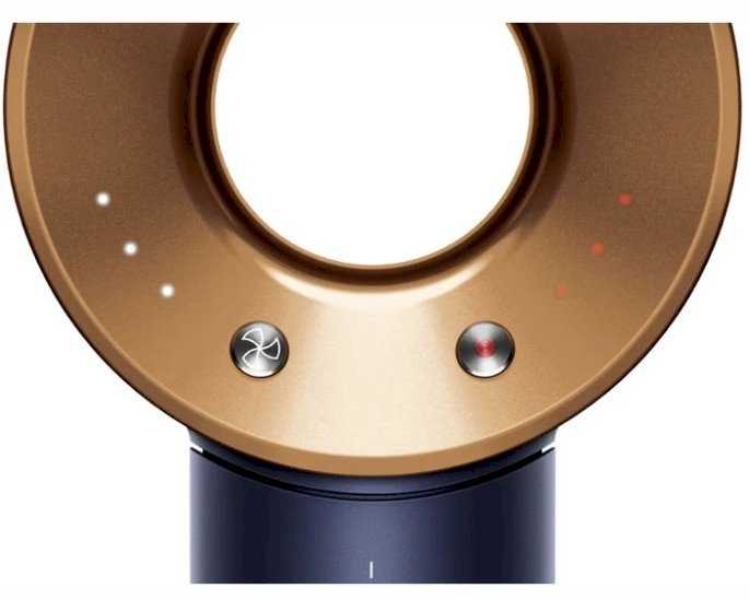 Plaukų džiovintuvas Dyson Supersonic HD07 Curly + Coily, Mėlynos ir vario spalvos