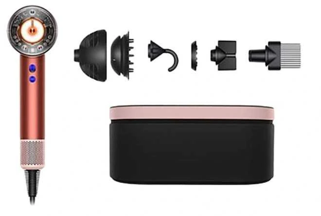 Plaukų džiovintuvas „Dyson Supersonic Nural™“ (Strawberry Bronze / Blush Pink)
