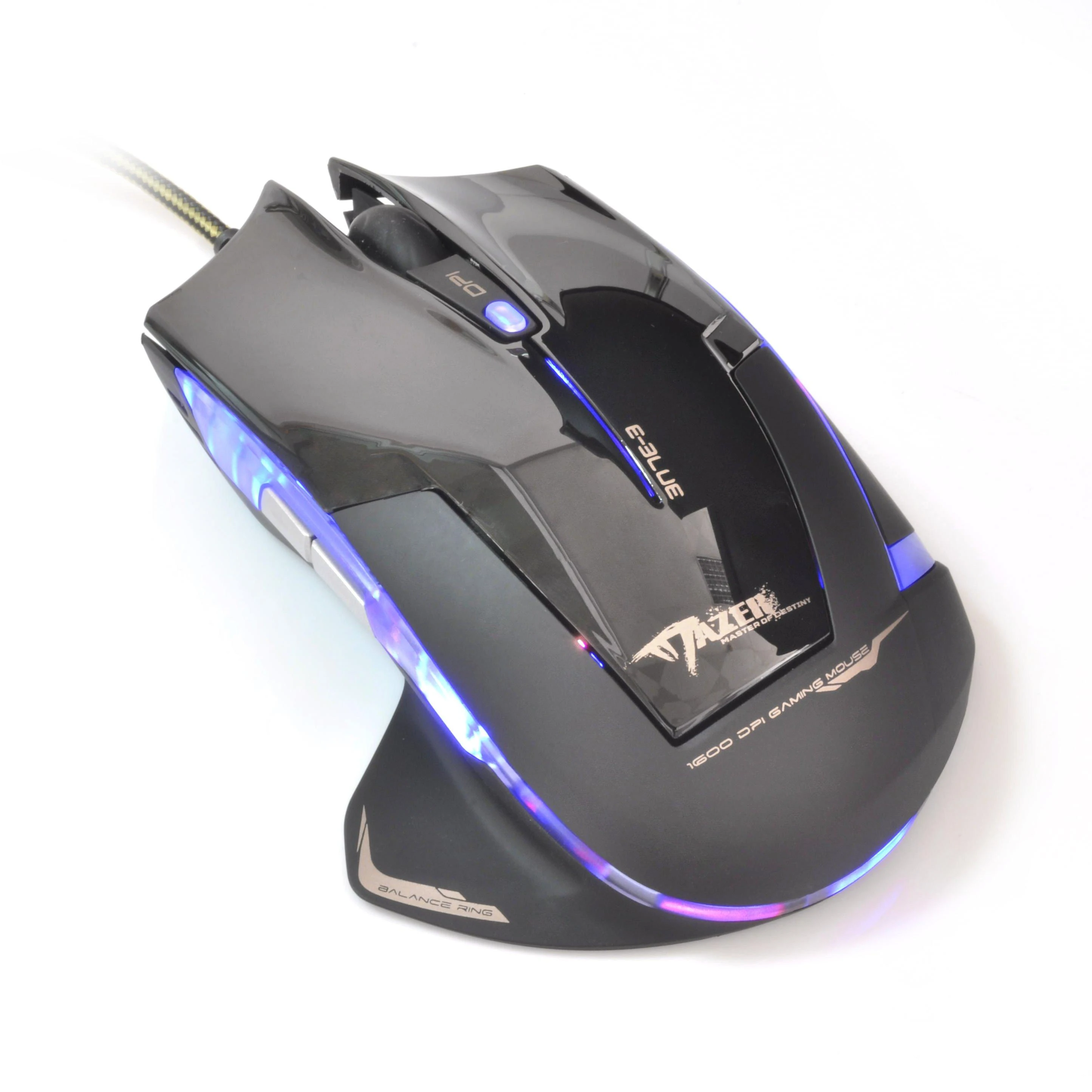 E-Blue E-Mėlyna Pelė E-Mėlyna Mazer R (EMS124BK)