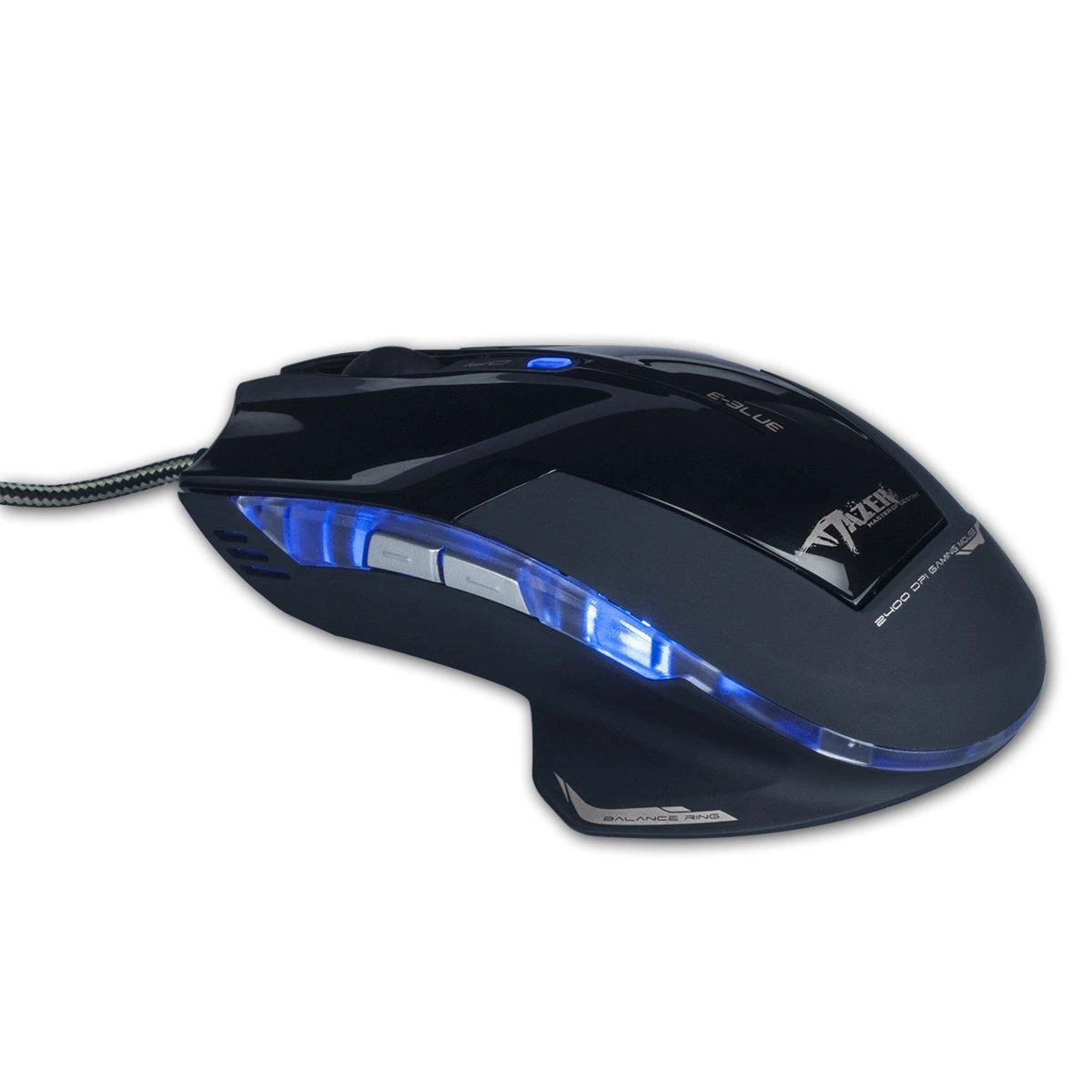 E-Blue E-Mėlyna Pelė E-Mėlyna Mazer R (EMS124BK)