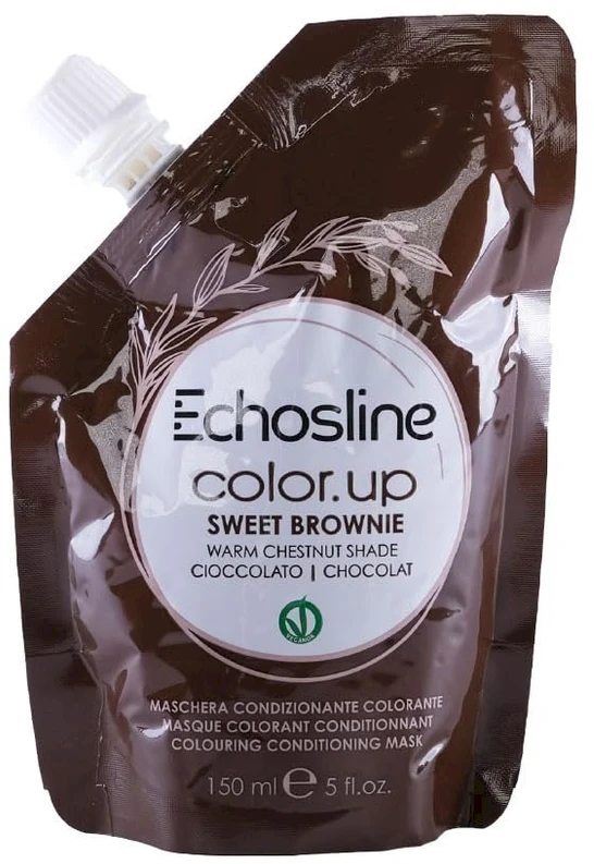 Echosline Color.up Colouring Conditioning Mask Sweet Brownie dažanti plaukų kaukė, 150 ml