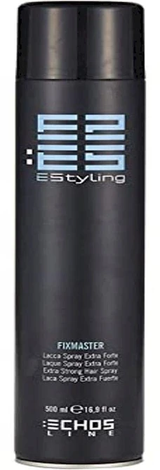 ECHOSLINE Echos LOOK Fixmaster Extra Strong Purškiklis itin stiprios fiksacijos plaukų lakas, 500 ml
