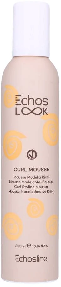 Echosline Echos LOOK Curl Mousse putos garbanotiems / banguotiems plaukams, 300 ml