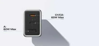 „EcoFlow RAPID 65W GaN“ įkroviklis