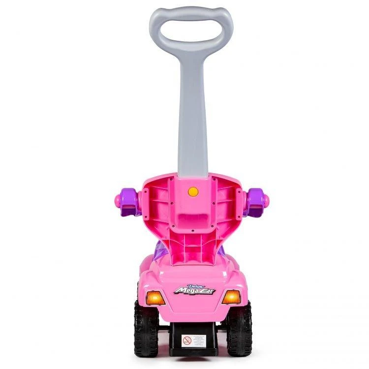 Ecotoys Mašinėlė - stumdukas DELUXE 3w1 Raudona
