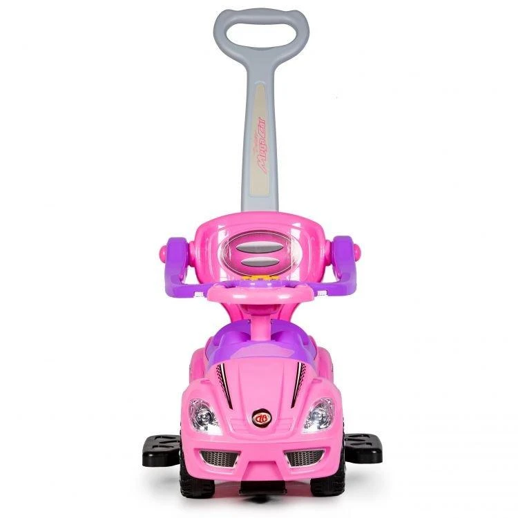 Ecotoys Mašinėlė - stumdukas DELUXE 3w1 Raudona
