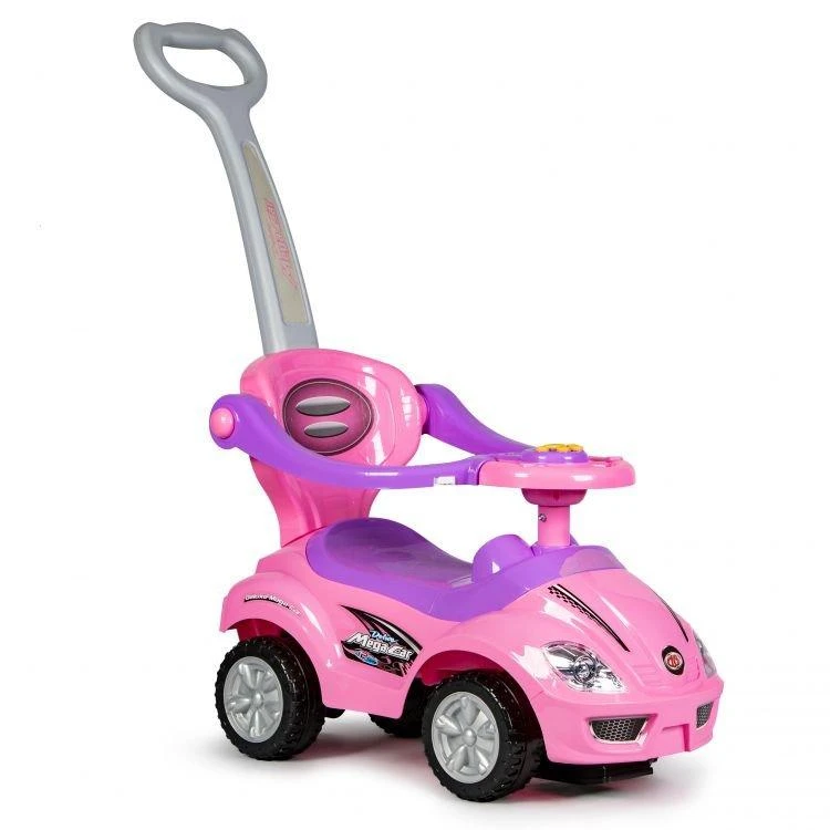 Ecotoys Mašinėlė - stumdukas DELUXE 3w1 Raudona