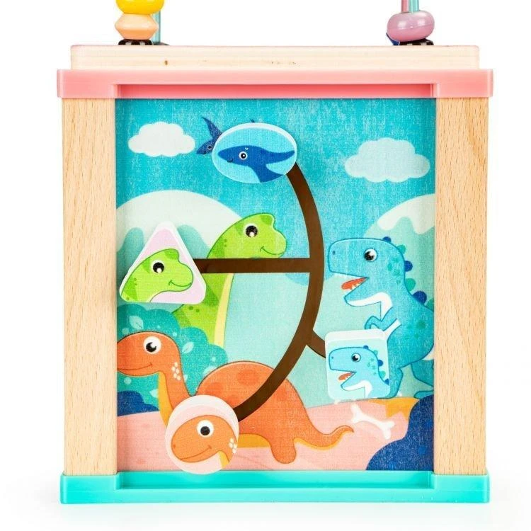 Cube Medinis lavinantis kubas, ECOTOYS mula rūšiuotojas