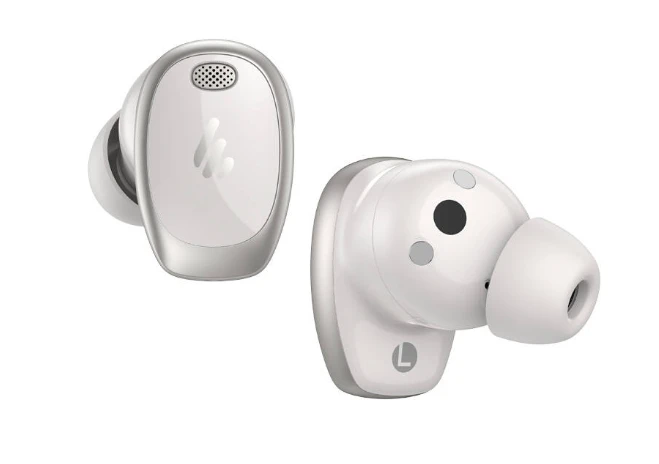 Ausinės Edifier | Earbuds | NeoDots | Bluetooth | į ausis įkišamos | Mikrofonas | Juodas | Noise canceling | Belaidės