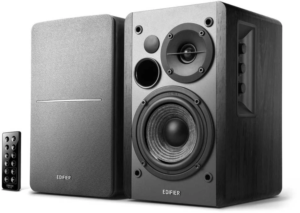 Kolonėlės Edifier R1280DB BT, Juodos spalvos aprašymas - Prekės nuotrauka
