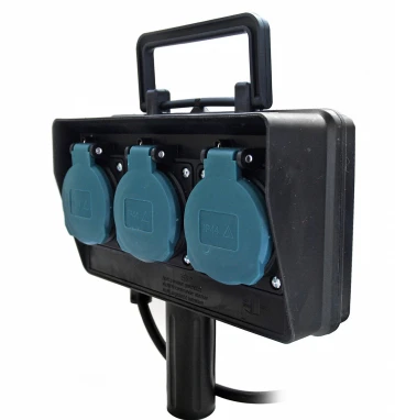 „Electraline 01663“ sodo lizdas 3P 1,5 m