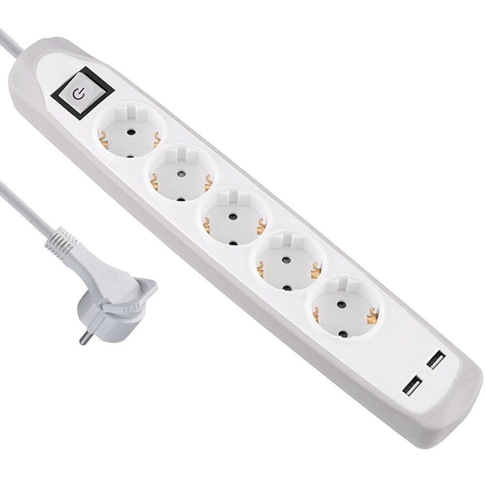 Electraline Ilgiklis su jungikliu 5/2m elektros juosta