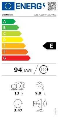 Indaplovė Electrolux ESL5315LO