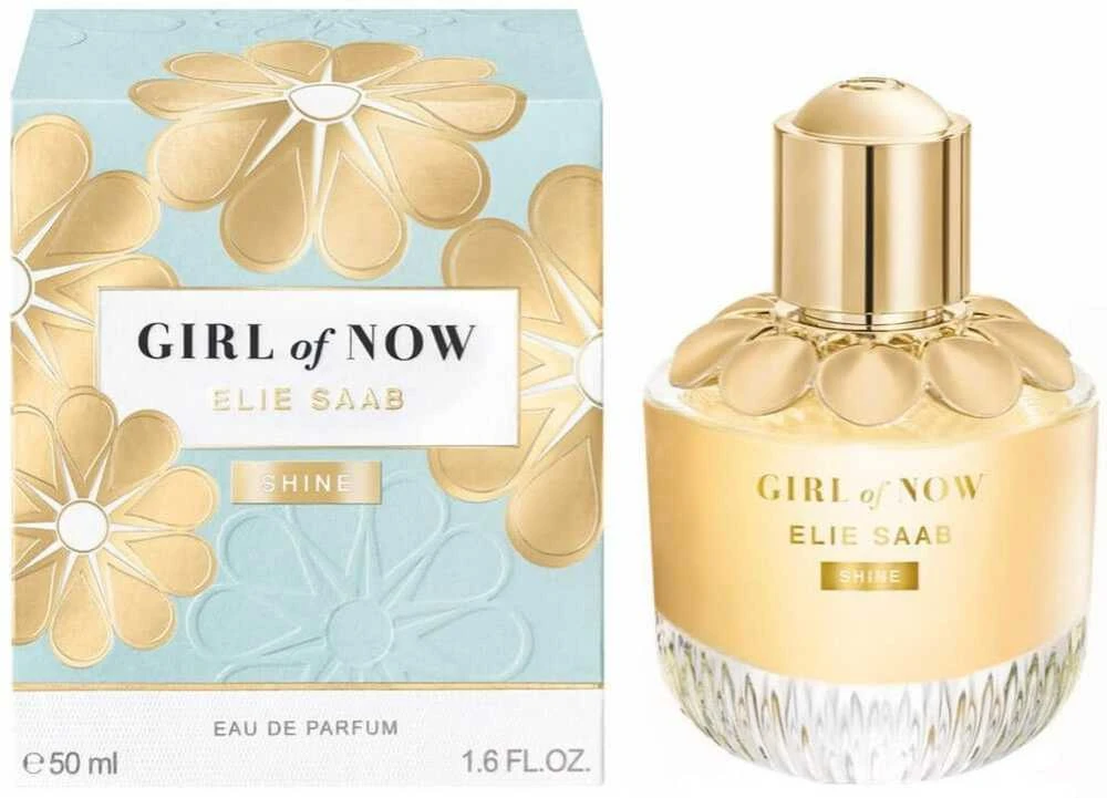 Elie Saab Girl Of Now Shine Eau De Perfume Purškiklis kvepalai moterims 50ml