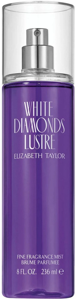 Elizabeth Taylor Baltas Diamonds Lustre kūno dulksna, 240 ml