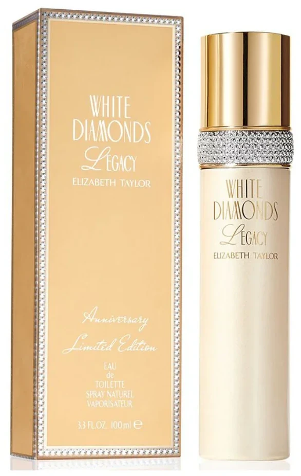Elizabeth Taylor Baltas Diamonds Legacy Anniversary Limited Edition EDT tualetinis vanduo moterims, 100 ml