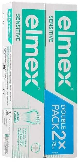 Elmex Vaikiška dantų pasta Junior Duopack 2 x 75 ml