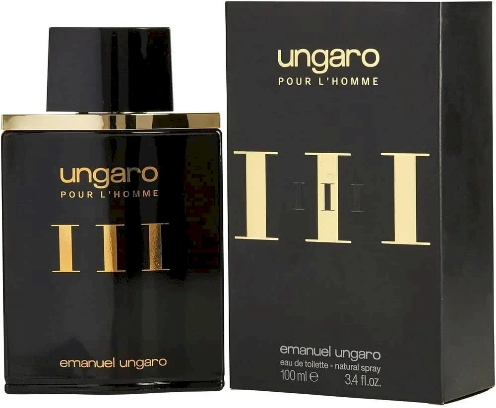 Emanuel Ungaro Homme III EDT tualetinis vanduo vyrams, 100 ml