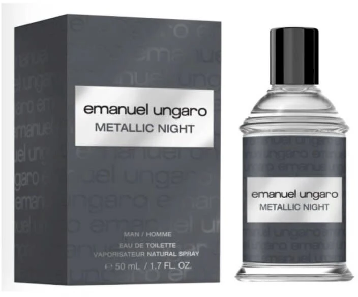 Emanuel Ungaro Metallic Night EDT tualetinis vanduo vyrams, 50 ml