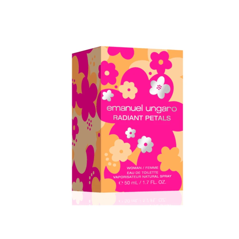 Emanuel Ungaro Radiant Petals EDT tualetinis vanduo moterims, 50 ml