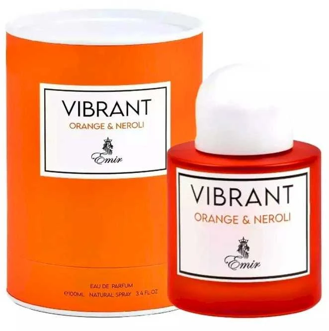 Emir Vibrant Oranžinis And Neroli EDP parfumuotas vanduo unisex, 100 ml