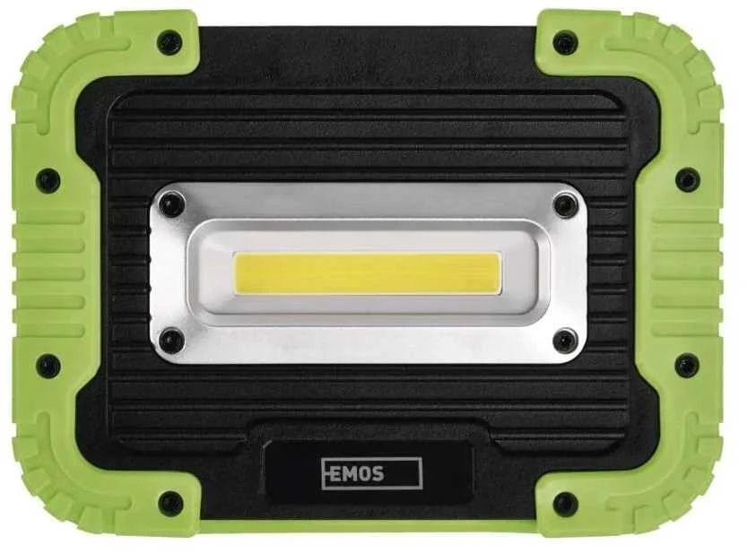 Nešiojamas COB LED šviestuvas, 600lm, įkraunamas, 3000mAh, su POWERBANK, IP44, EMOS