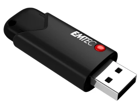 Atmintinė Emtec B120 Click Secure 128GB USB 3.2